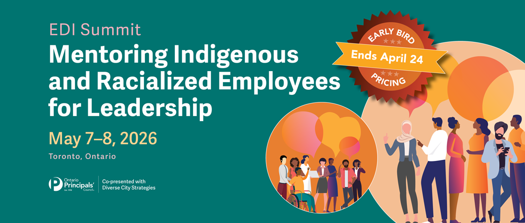 May 7–8, 2026 – Mentoring Indigenous and Racialized Employees for Leadership May 7–8, 2026 – Mentoring Indigenous and Racialized Employees for Leadership
